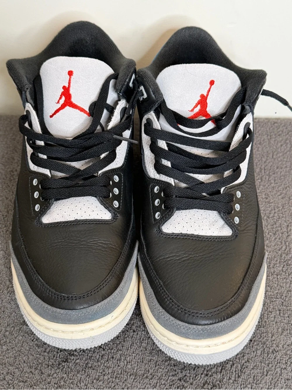 Air Jordan 3 Retro OG “Rare Air” Black Blue Men’s size 11